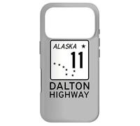 Carcasa para iPhone 17 Pro Señal de Carretera de Alaska, Ruta 11, de Dalton Highway