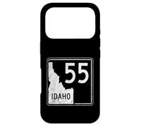 Carcasa para iPhone 17 Pro Señal de Carretera Idaho 55 Road Trip Boise MCCALL