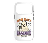 Carcasa para iPhone 17 Pro Servicio al Cliente Halloween How May I Haunt You