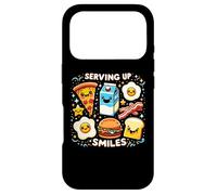 Carcasa para iPhone 17 Pro Serving up Smiles - Cheerful Lunch Lady