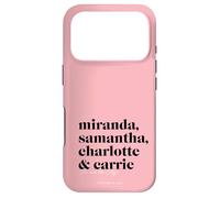 Carcasa para iPhone 17 Pro Sex and The City Miranda, Samantha, Charlotte & Carrie