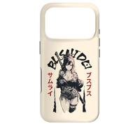 Carcasa para iPhone 17 Pro Sexy Anime Chica japonés Samurai Bushido Código japón Ninja