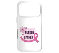 Carcasa para iPhone 17 Pro She Carries Burden We Carry The Banner Pink Ribbon Support