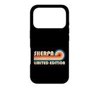 Carcasa para iPhone 17 Pro Sherpa Surname Retro Vintage 80s 90s Birthday Reunion