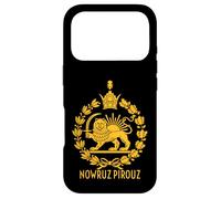 Carcasa para iPhone 17 Pro Shir o Khorshid Nowruz Pirouz Lion & Sun Año Nuevo Persa