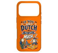Carcasa para iPhone 17 Pro Si no Eres holandés no Eres Muy Gracioso Holanda Países Bajos