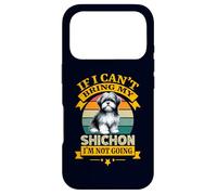 Carcasa para iPhone 17 Pro Si no Puedo traer a mi Perro Shichon, no voy a ser Perro Retro