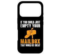 Carcasa para iPhone 17 Pro Si pudieras vaciar tu buzón, Empleado Postal Divertido