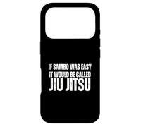 Carcasa para iPhone 17 Pro Si Sambo Fuera fácil se llamaría Jiu Jitsu Funny