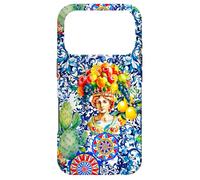 Carcasa para iPhone 17 Pro Siciliano Moros Cabeza Colorido limón Arte