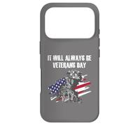Carcasa para iPhone 17 Pro Siempre será el Día de los Veteranos en Honor a la Bandera Estadounidense