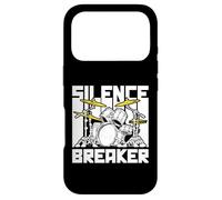 Carcasa para iPhone 17 Pro Silence Breaker Vintage Music Percussion Band Graphic Drum