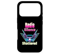 Carcasa para iPhone 17 Pro Silencio Roto Radio Estética Retro Cultura Cassette