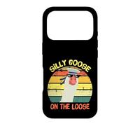 Carcasa para iPhone 17 Pro Silly Goose On The Loose Funny Saying Vintage