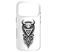 Carcasa para iPhone 17 Pro Símbolo de Veles eslavo Pagano Inframundo Dios Arte