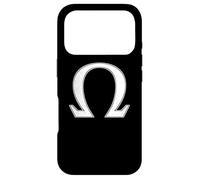 Carcasa para iPhone 17 Pro SÍMBOLO Omega Alfabeto Griego MITOLOGÍA FRATERNIDAD SORORIDAD