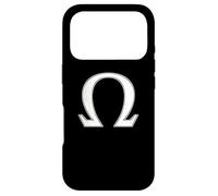 Carcasa para iPhone 17 Pro SÍMBOLO Omega Alfabeto Griego MITOLOGÍA FRATERNIDAD SORORIDAD