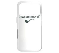 Carcasa para iPhone 17 Pro Simplemente deducir Es Divertido Detective de Sherlock Holmes