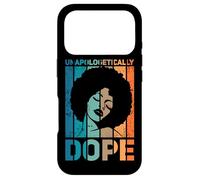 Carcasa para iPhone 17 Pro Sin disculpas Dope Black Girl Magic Black Queen Goddess
