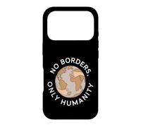 Carcasa para iPhone 17 Pro Sin Fronteras Solo Humanidad Paz Pro Inmigración