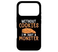 Carcasa para iPhone 17 Pro Sin Galletas Soy Solo un Monstruo Divertido Amante de Las Galletas