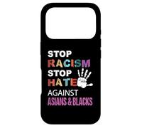 Carcasa para iPhone 17 Pro Sin Racismo sin Odio, Racismo Anti-asiático, Racismo Anti-asiático