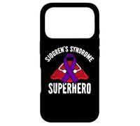 Carcasa para iPhone 17 Pro Síndrome de Sjögren, superhéroe, Guerrero, Luchador, Cinta Morada