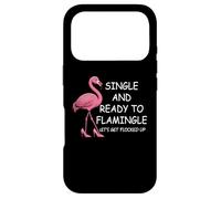 Carcasa para iPhone 17 Pro Single and Ready to Flamingle Flamingo Lets Get Flocked Up