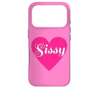 Carcasa para iPhone 17 Pro Sissy Amor Corazón Sissificación Femdom Sissy Femboy Mucama