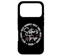 Carcasa para iPhone 17 Pro Sisters Trip 2026 Great Memories Summer Vacation Matching