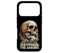 Carcasa para iPhone 17 Pro Sisyphus The Absurd Vintage Philosophical Skull