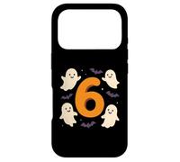 Carcasa para iPhone 17 Pro Six Seven Meme Number 6 Cute Ghosts Disfraz de Halloween
