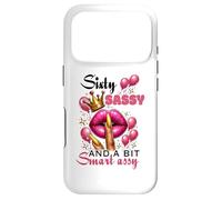 Carcasa para iPhone 17 Pro Sixty Sassy and a bit Smart Assy 60th Birthday Women Mom