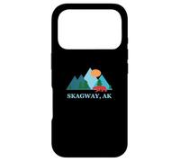 Carcasa para iPhone 17 Pro Skagway Alaska AK Vacation Souvenir Vintage Logo