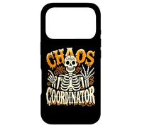 Carcasa para iPhone 17 Pro Skeleton Halloween Chaos Coordinator For Women Men Teacher