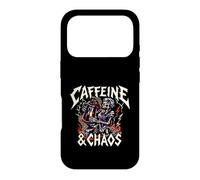 Carcasa para iPhone 17 Pro Skeleton Nurse Caffeine & Chaos Night Shift