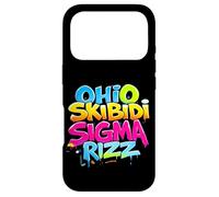 Carcasa para iPhone 17 Pro Skibidi Rizz Ohio Sigma Funny Rizzler - Graffiti de Regalo