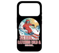 Carcasa para iPhone 17 Pro Skiing The Art of Catching a Cold and Going Broke