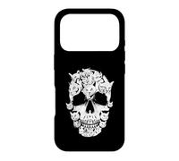 Carcasa para iPhone 17 Pro Skull of Cats Skeleton Kitten Funny Halloween Cat Skull