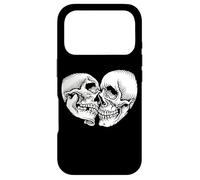 Carcasa para iPhone 17 Pro Skulls Lovers Esqueleto Spooky Love Tattoo Flash