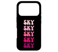 Carcasa para iPhone 17 Pro Sky Retro Stack Design