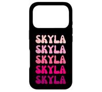 Carcasa para iPhone 17 Pro Skyla Retro Stack Design