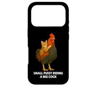 Carcasa para iPhone 17 Pro Small Pussy Riding a Big Cock Funny Pussy Meme Adult Joke