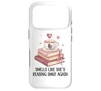 Carcasa para iPhone 17 Pro Smells Like She's Reading Smut Again Spicy Books and Coffee
