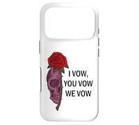 Carcasa para iPhone 17 Pro Smutty Book Merch I Vow You Vow We Vow Sign Dark Romance