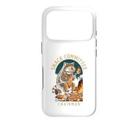 Carcasa para iPhone 17 Pro Snack Committee Chairman, Raccoon Camping Humor