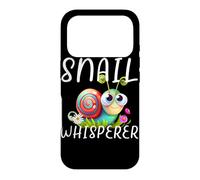Carcasa para iPhone 17 Pro Snail Whisperer Lindo Divertido Slug Diseño Gráfico