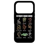 Carcasa para iPhone 17 Pro Snakes Educational Ultimate Snake Guide Reptile Lover