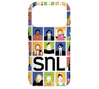 Carcasa para iPhone 17 Pro SNL 50 Iconic Characters Block Grid