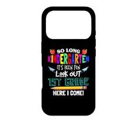 Carcasa para iPhone 17 Pro So Long Kindergarten 1st Grade Here I Come Its Been Fun Look